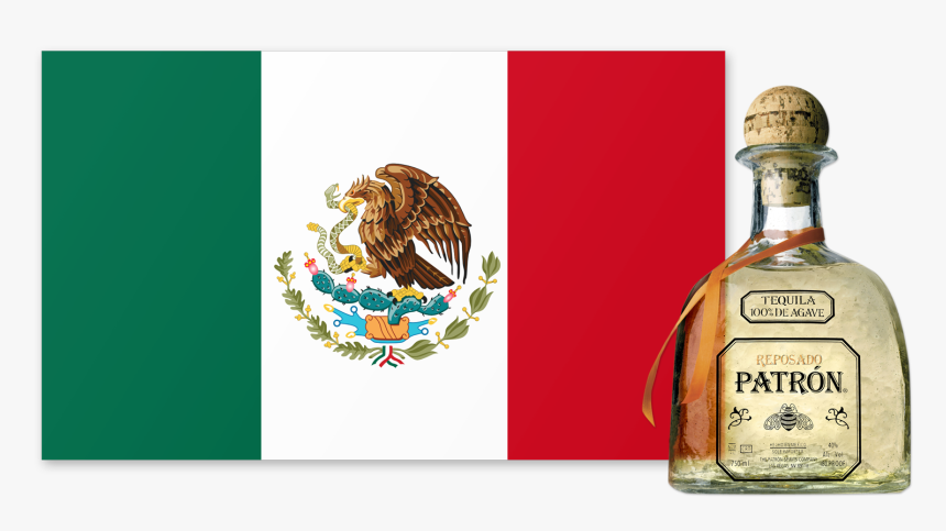 Mexican Flag With Tequila, HD Png Download, Free Download