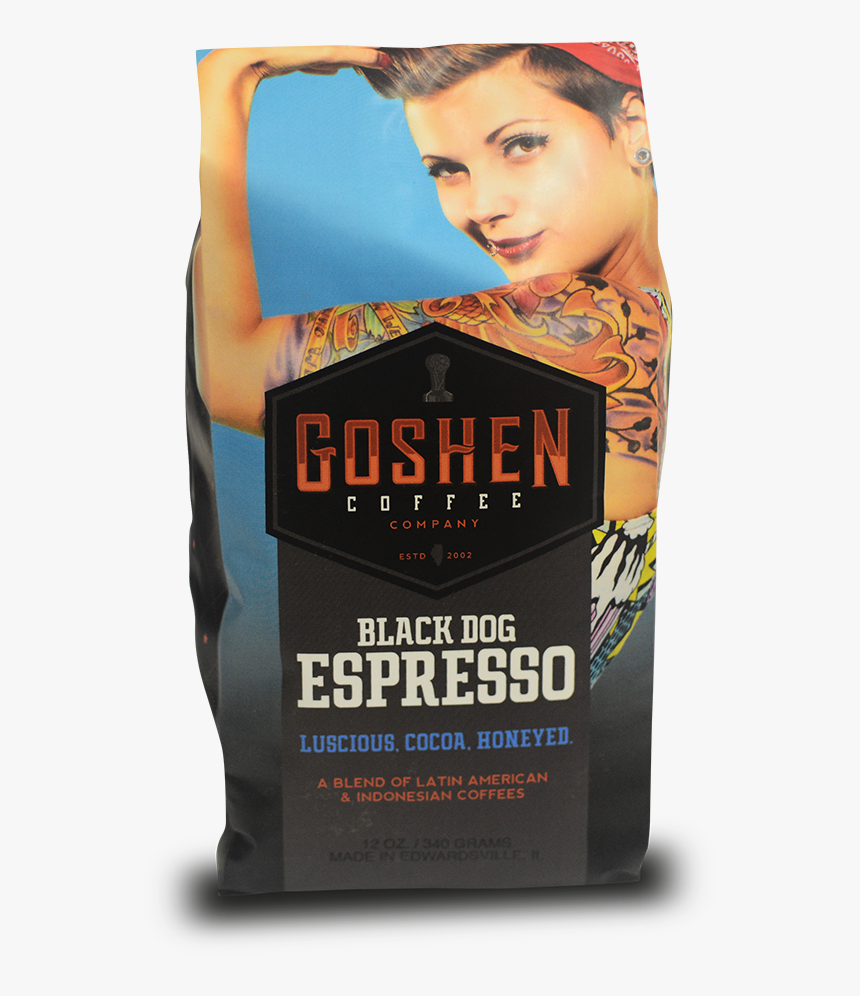 Black Dog Espresso - Goshen Coffee Bona Fide, HD Png Download, Free Download