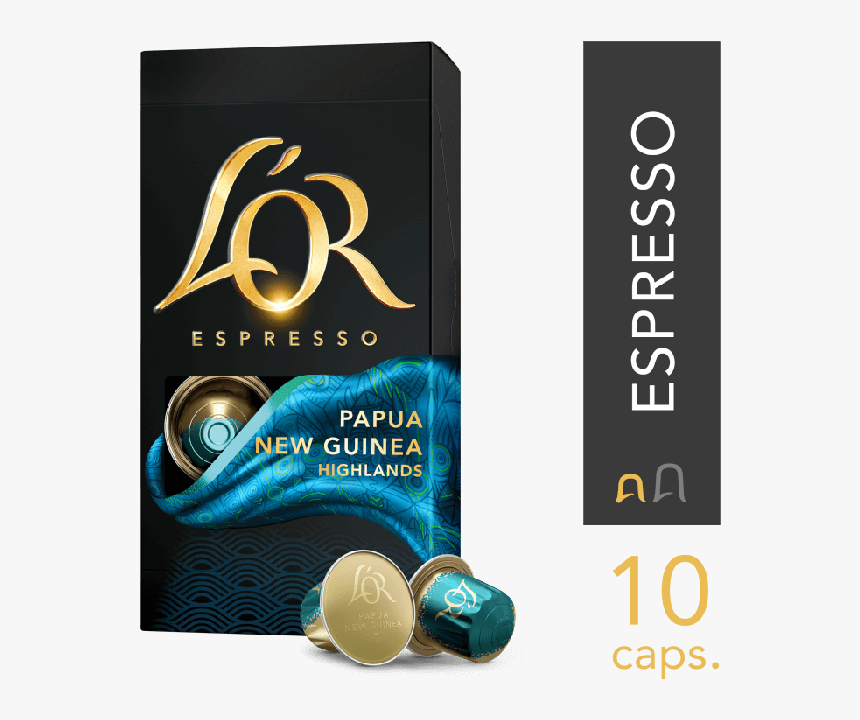 Lor Caps Papua Fr 232bd096 1adc 40a3 Abb4 40e7ed32a0cd - Jacobs Douwe Egberts L Or Espresso Papua New Guinea, HD Png Download, Free Download