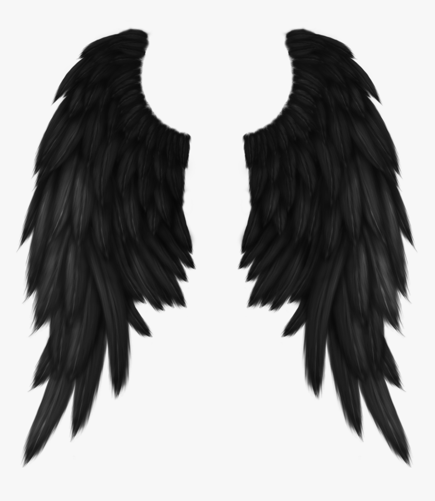 Disfraz De Angel Negro Mujer, HD Png Download, Free Download