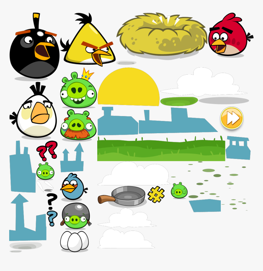 All Angry Birds Sprites