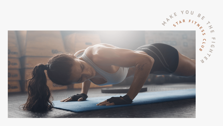 Woman Doing Push Up, HD Png Download, Free Download