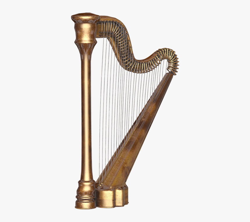 Harp, Music, Instrument, Fairytale, Fairy-tale, Musical - Chordophones Instruments, HD Png Download, Free Download