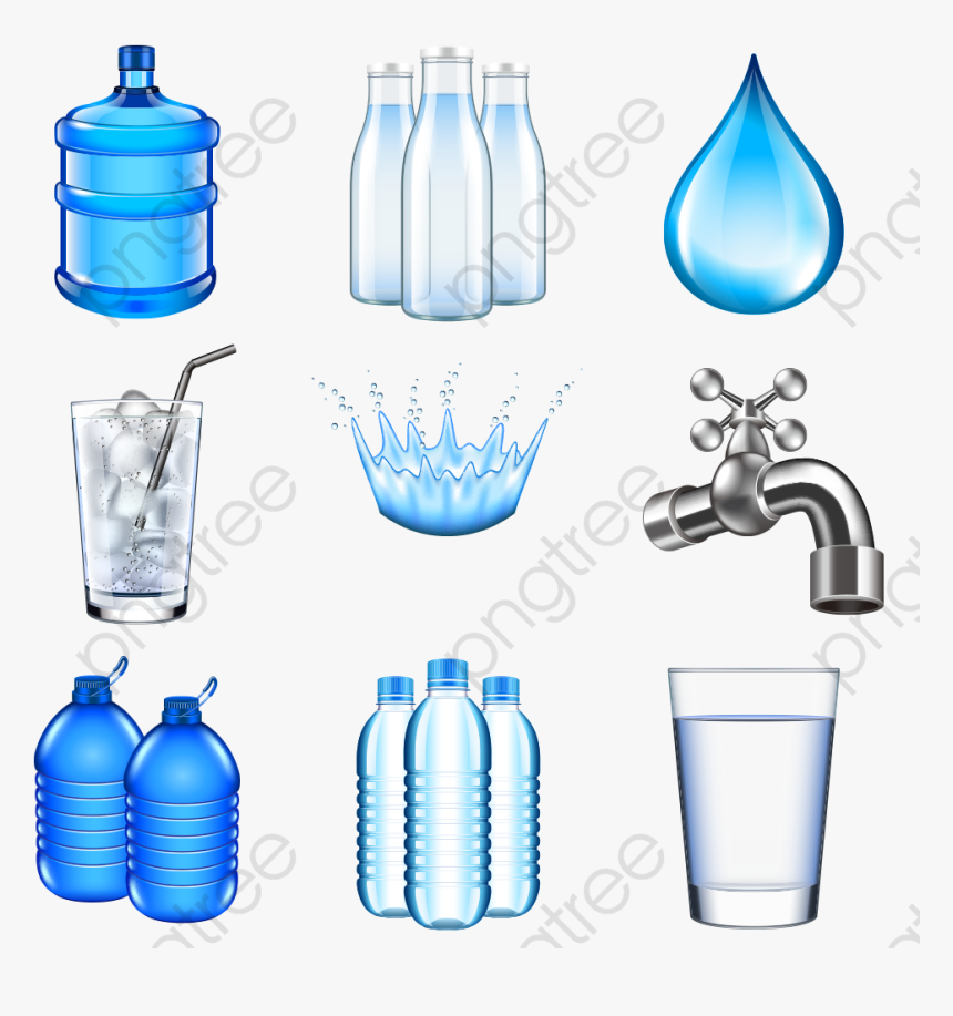 Bucket Cups Transparent Image - Clean Water Transparent, HD Png Download, Free Download