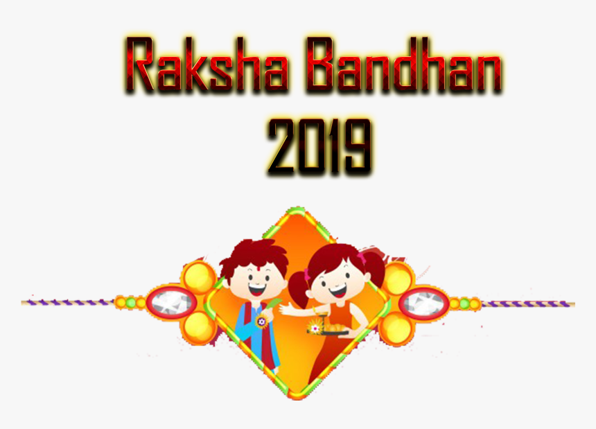 Raksha Bandhan Png Image 2019 Png Photo Background - Cartoon, Transparent Png, Free Download