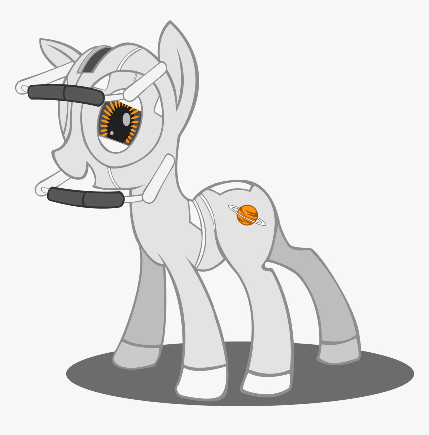 Portal 2 Pony Horse Mammal Vertebrate Horse Like Mammal - Portal 2 Poney Core, HD Png Download, Free Download