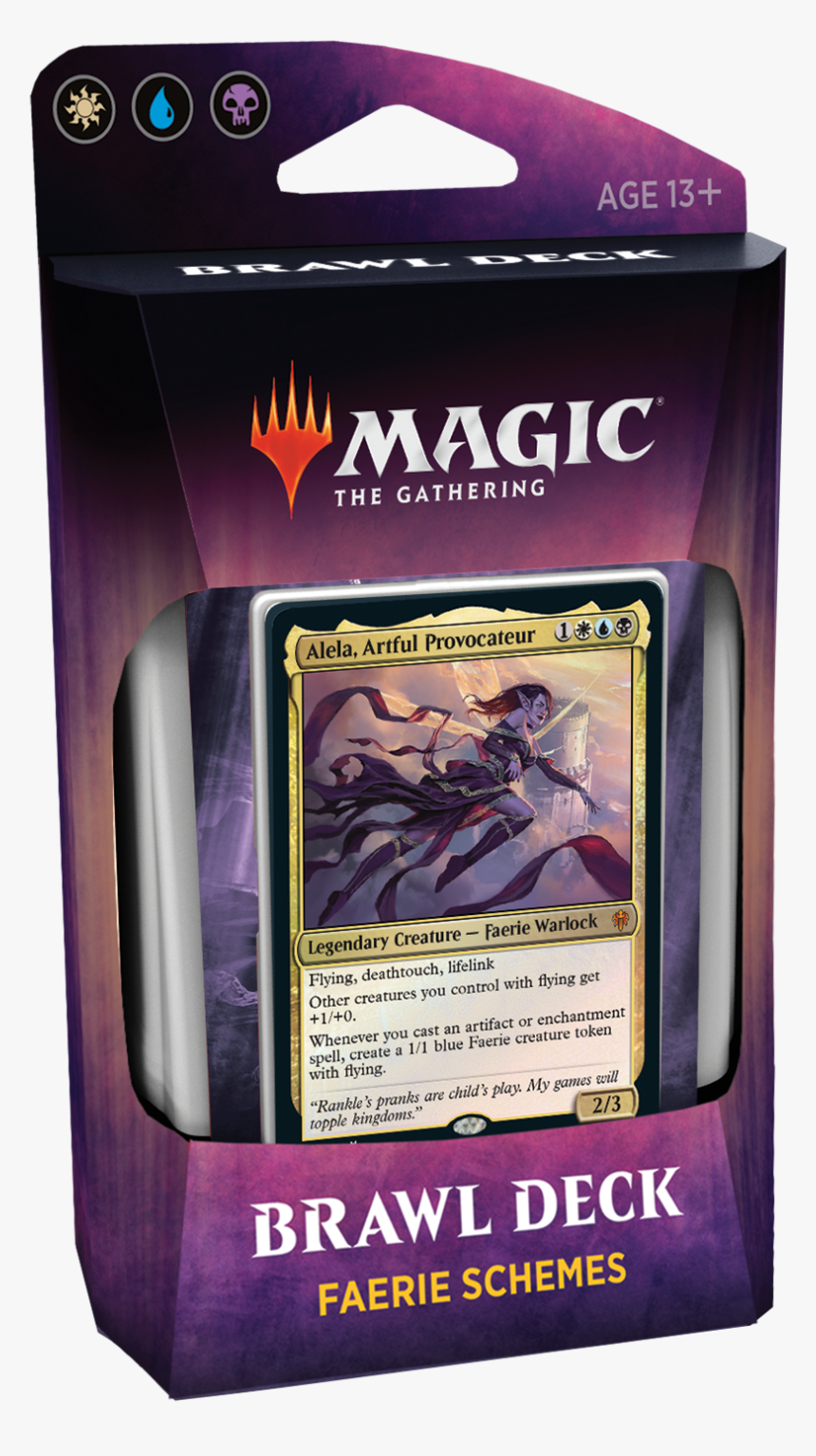 Throne Of Eldraine Faerie Schemes Brawl Deck, HD Png Download, Free Download