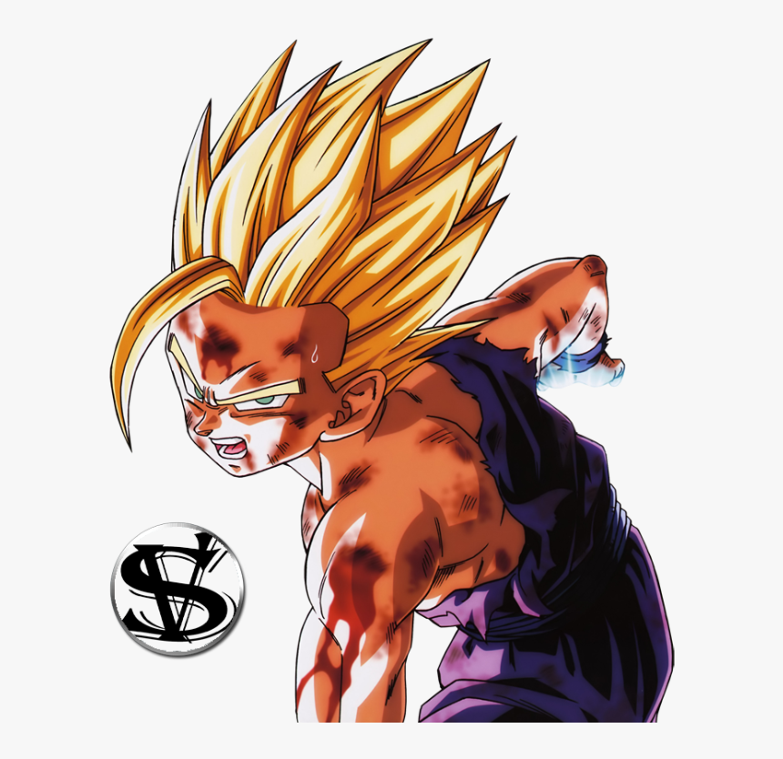 Transparent Gohan Ssj2 Png - Gohan Vs Cell, Png Download, Free Download