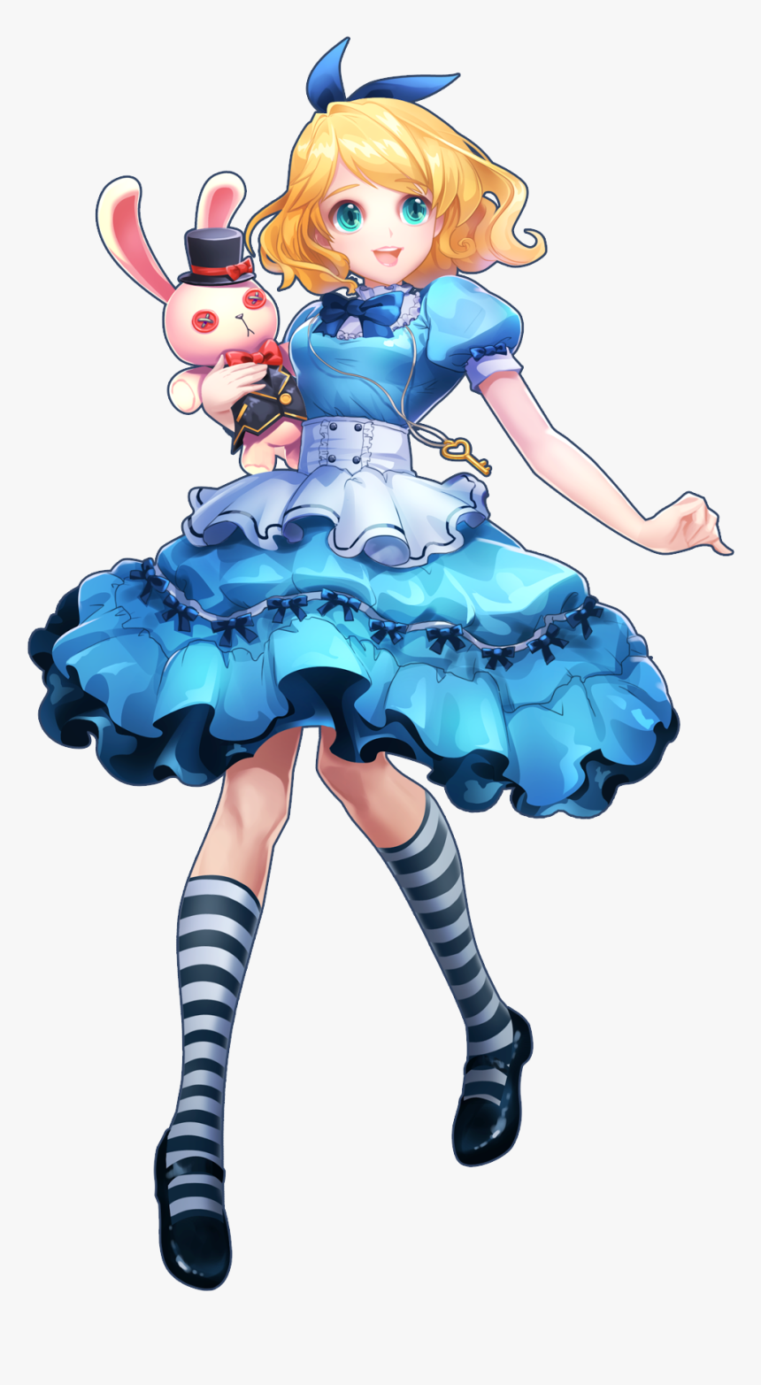 Alice In Wonderland Anime Png, Transparent Png, Free Download