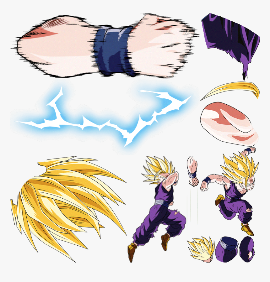 Dokkan Battle Ss2 Gohan Sprite, HD Png Download, Free Download