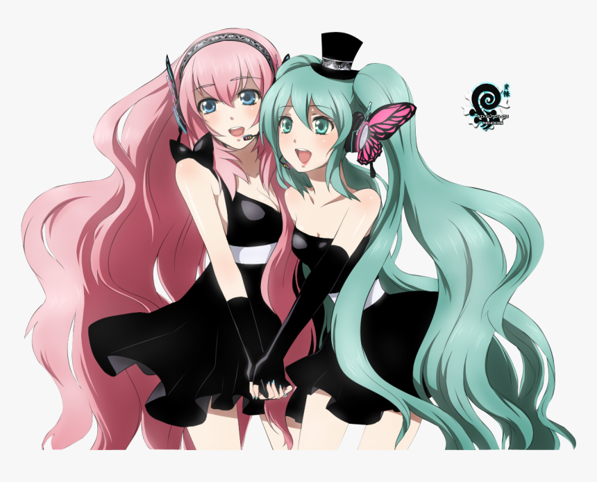 Hatsune Miku And Megurine Luka Magnet, HD Png Download, Free Download