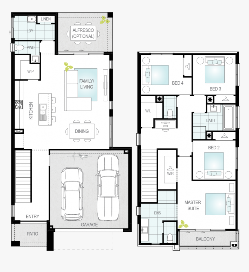 Luka Floor Plan 1 - Floor Plan, HD Png Download, Free Download