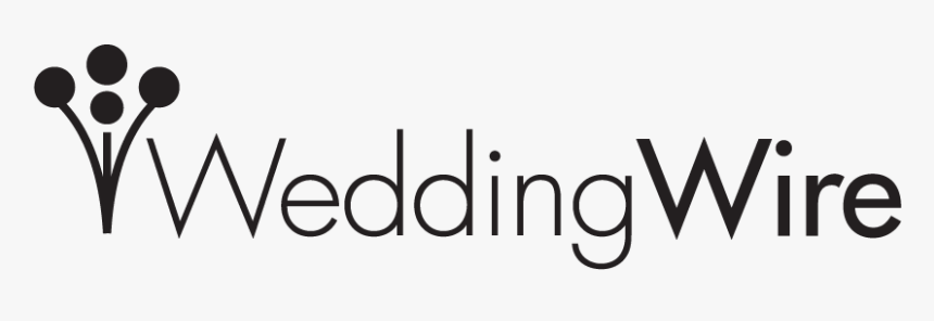 1499402591-black Logo - Black And White Wedding Wire Logo, HD Png Download, Free Download