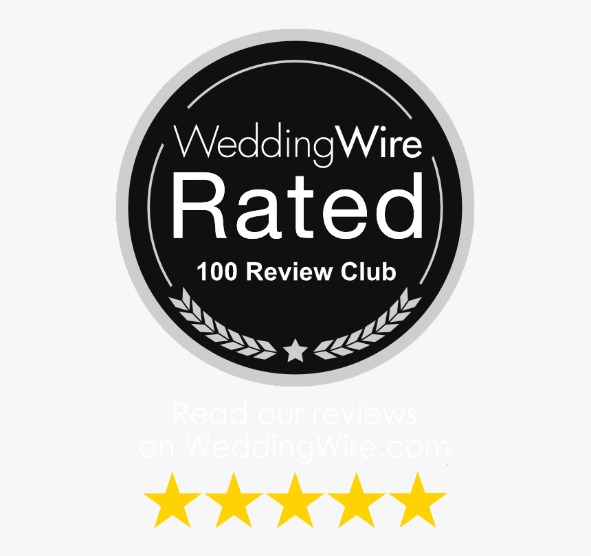 Wedding Wire 100 Review Badge, HD Png Download, Free Download