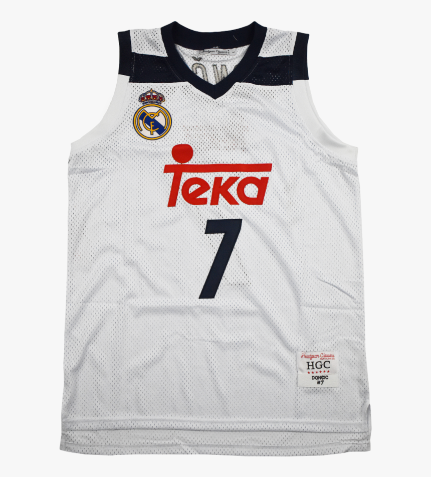 Luka Doncic Madrid Teka Basketball Jersey - Teka Basketball Jersey Short, HD Png Download, Free Download