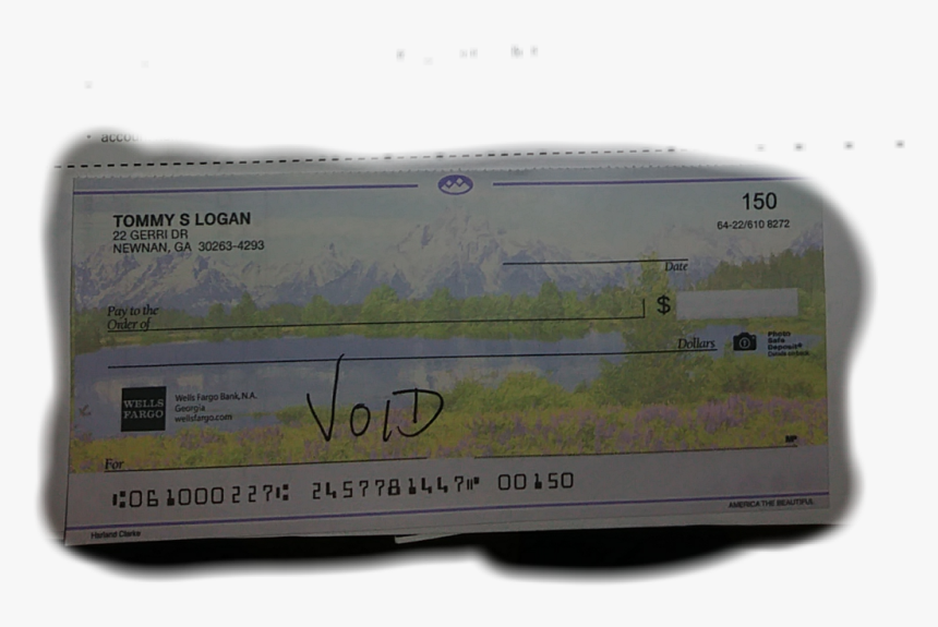 #scott"s Blank Check - Box, HD Png Download, Free Download