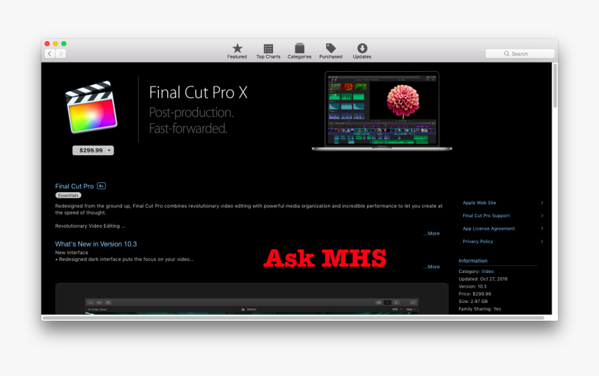 Final Cut Pro, HD Png Download, Free Download