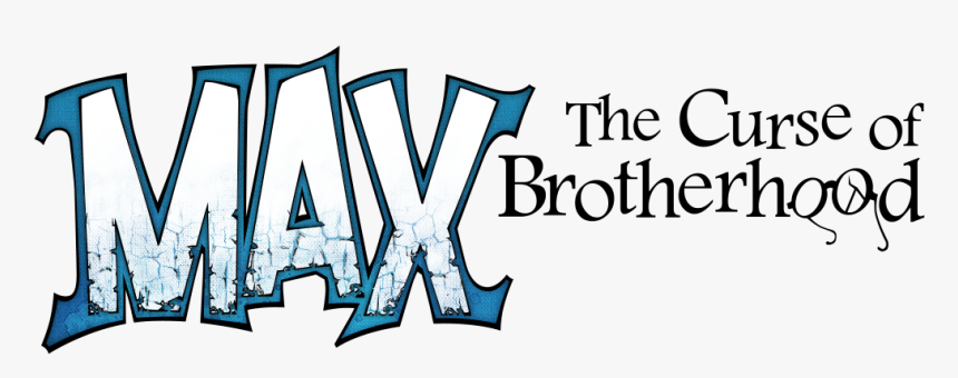 Max-tcob Logolateral - Max And The Curse Of Brotherhood Logo, HD Png Download, Free Download