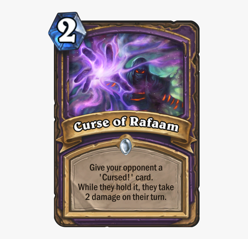 Hearthstone Cursed Card, HD Png Download, Free Download