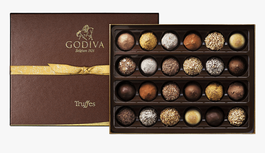 Truffle Box By Godiva Online - Chocolate Godiva, HD Png Download, Free Download