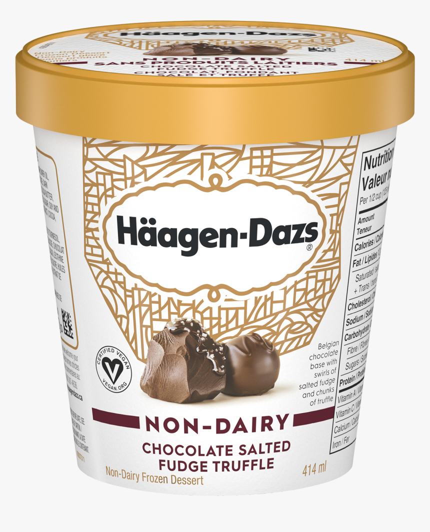 Alt Text Placeholder - Haagen Dazs Chocolate Salted Fudge Truffle, HD Png Download, Free Download