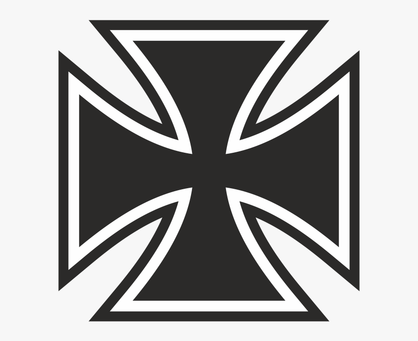 Aufkleber Eisernes Kreuz Old School Tattoo Biker Hd Png Download Kindpng