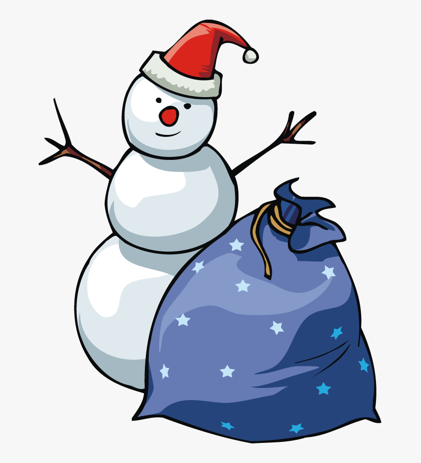 Use A Pillowcase, Gift Back Or Sack For Santa"s Bag - Christmas Presents Clipart, HD Png Download, Free Download