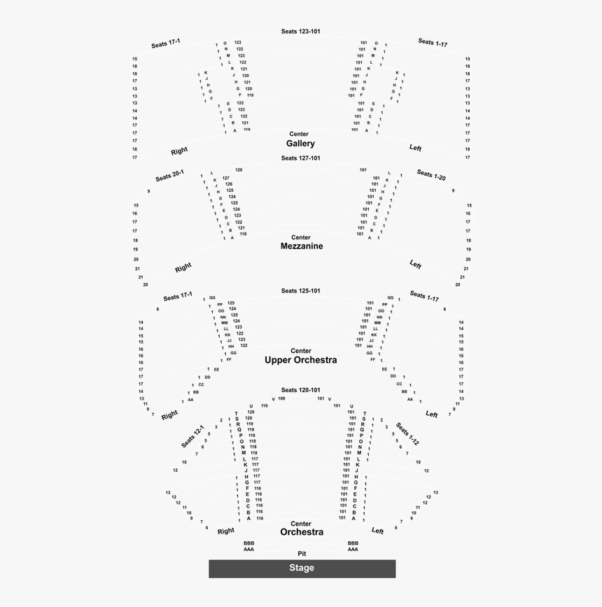 Sarofim Hall Seating Chart, HD Png Download, Free Download