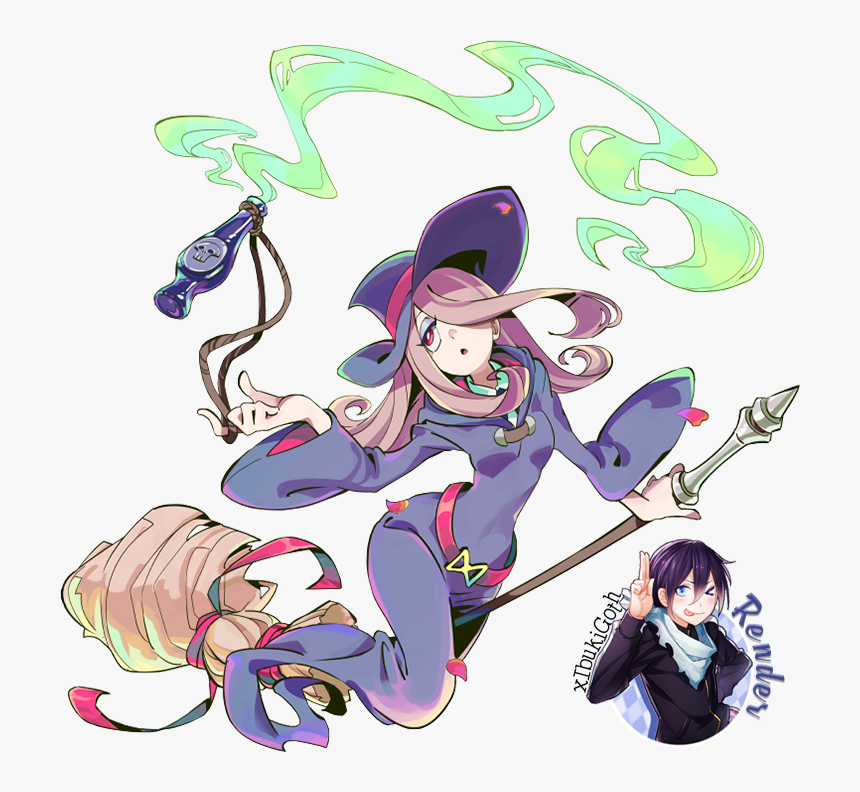 Little Witch Academia Drawings Anime, HD Png Download, Free Download