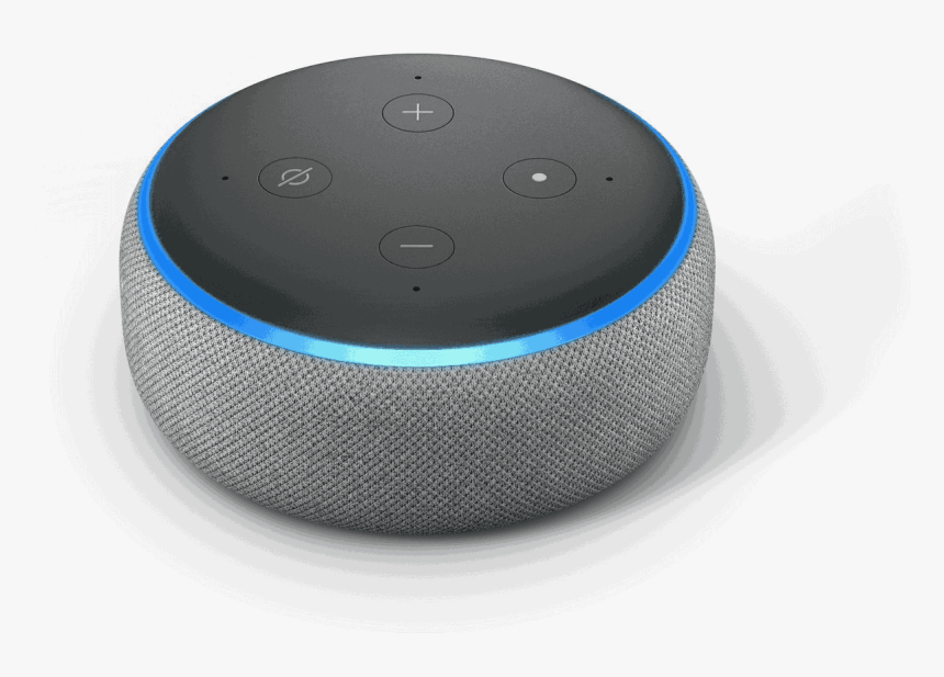 Amazon Echo Dot 3rd Generation Grey, HD Png Download, Free Download
