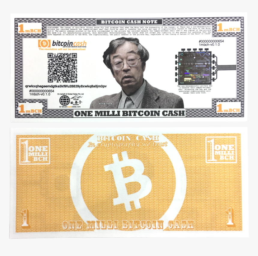 Startup Launches Loaded Bitcoin Cash Notes To Spread - Bitcoin Cash Logo Official, HD Png Download, Free Download