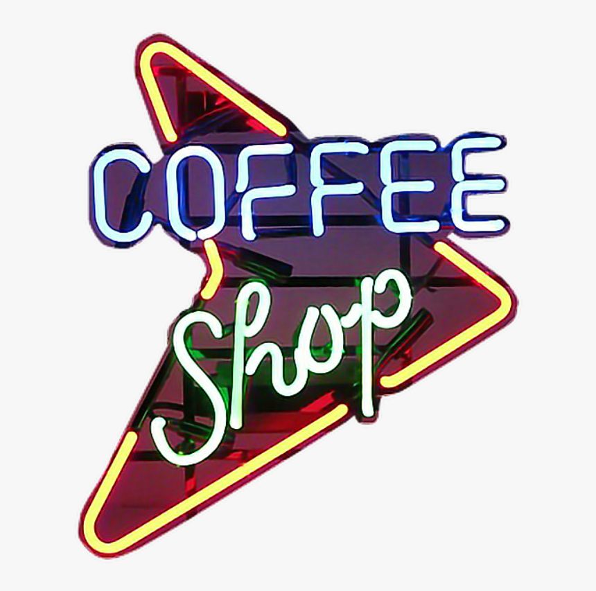 #vintage #vhs #tumblr #coffee #shop - Transparent Coffee Shop Logo Png, Png Download, Free Download