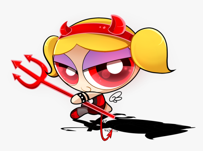 Bubbles Girls Devil, HD Png Download - kindpng