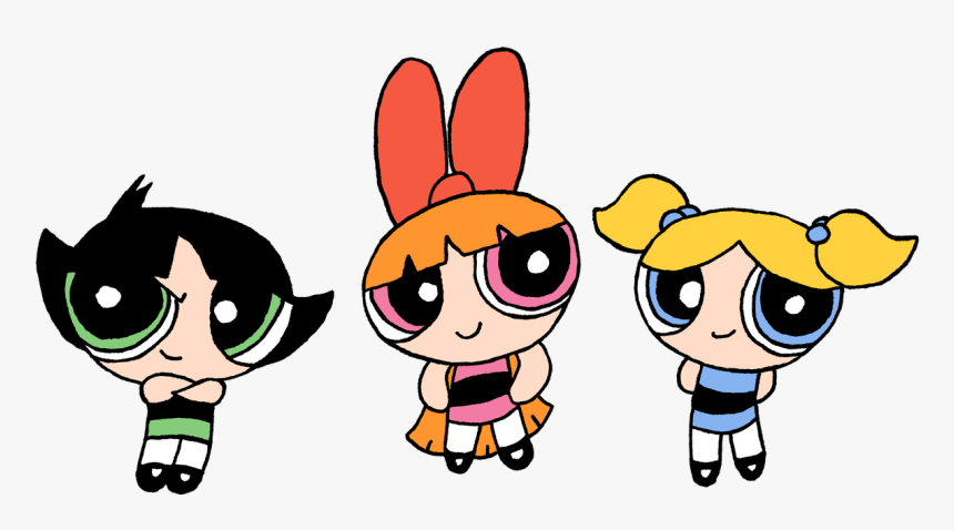 Powerpuffgirls Drawing - Drawings Of The Powerpuff Girls, HD Png Download, Free Download