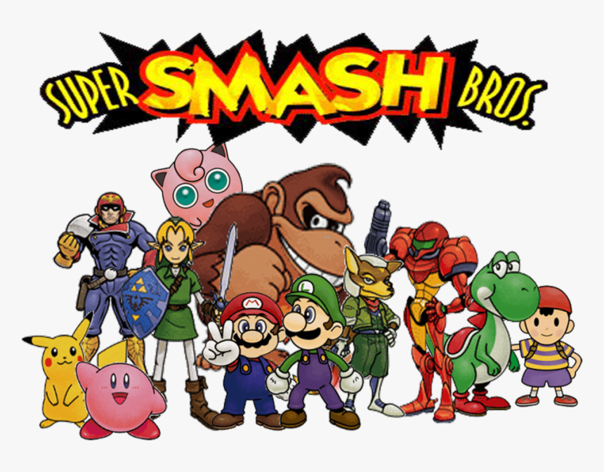 Super Smash Bros Characters Png, Transparent Png, Free Download