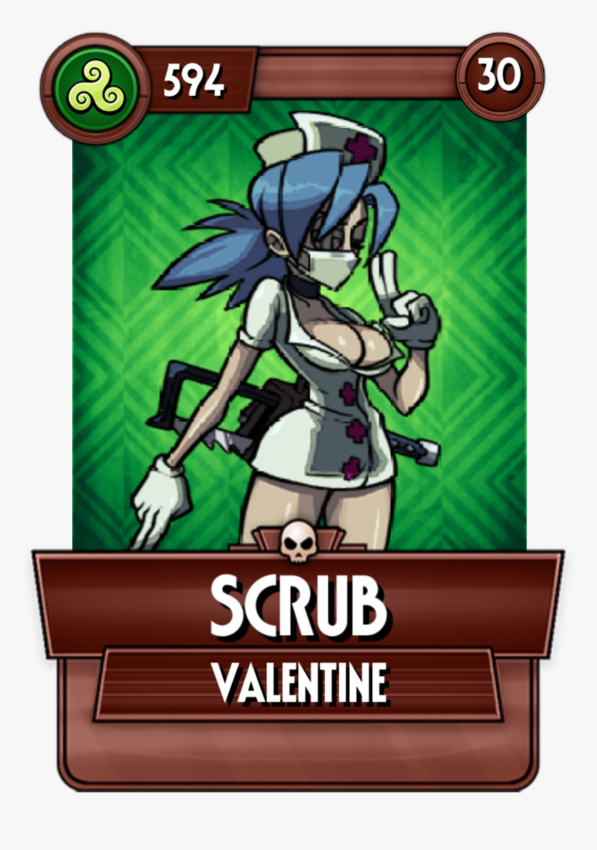 Valentine Scrub Skullgirls, HD Png Download, Free Download