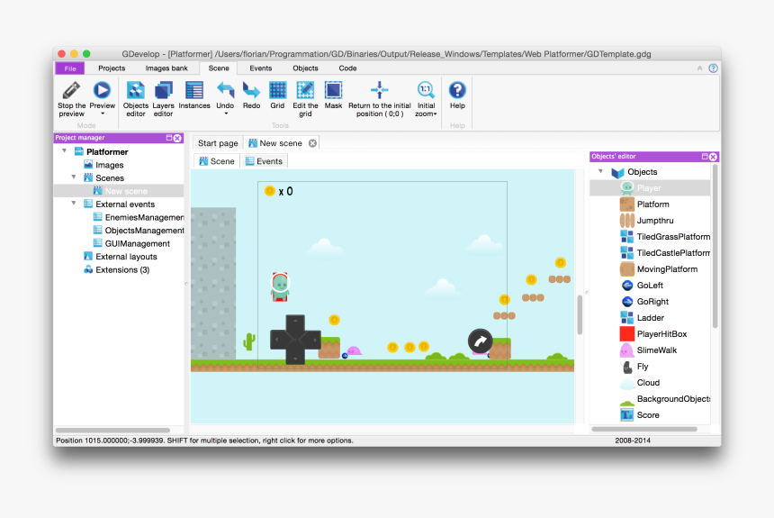 Js Game Engine With Editor, HD Png Download, Free Download