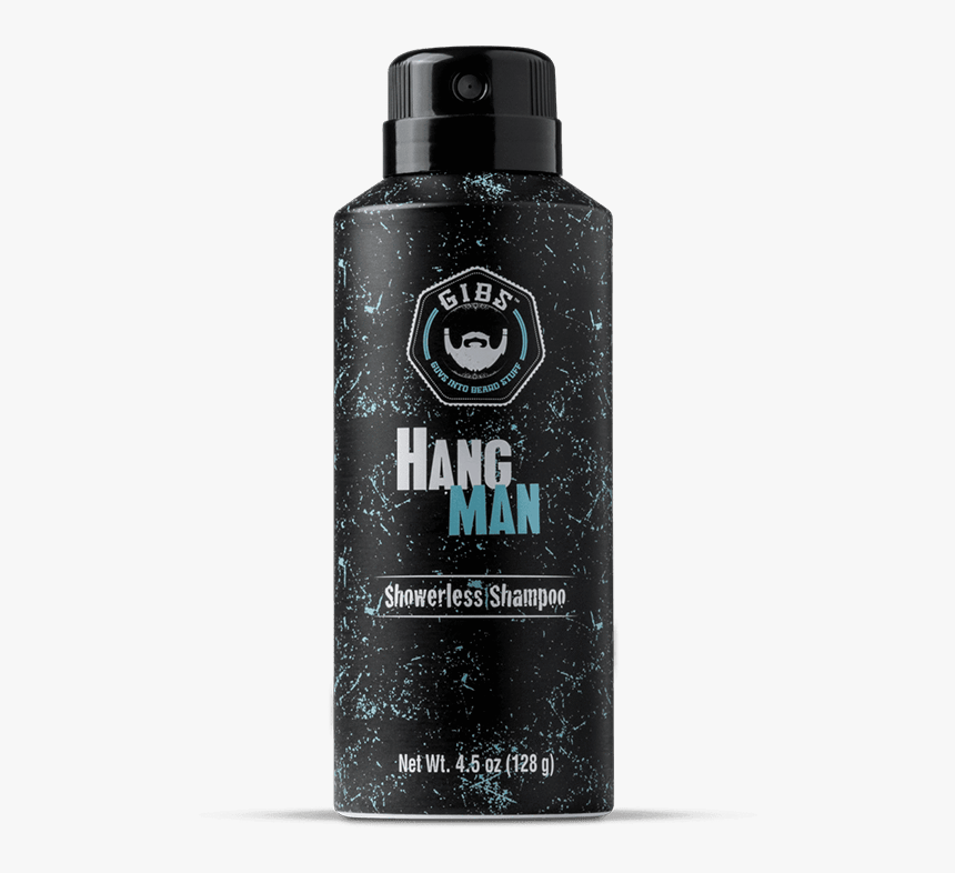 Hang Man Showerless Shampoo - Bottle, HD Png Download, Free Download