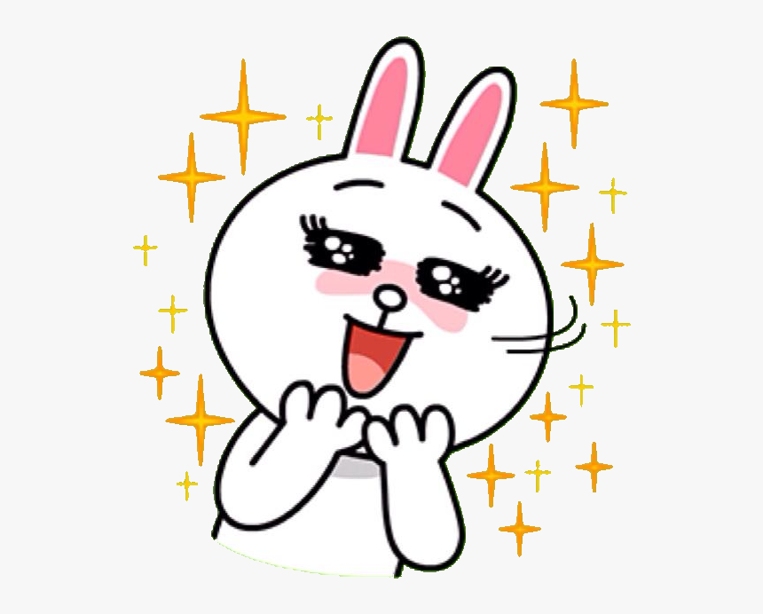 Line Sticker Png - Line Friends Art Sticker, Transparent Png, Free Download