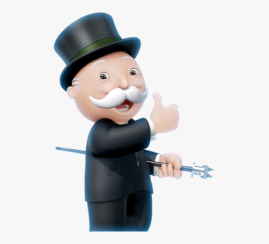 Transparent Mr Monopoly Png - Monopoly Chance Cards Modern, Png Download, Free Download