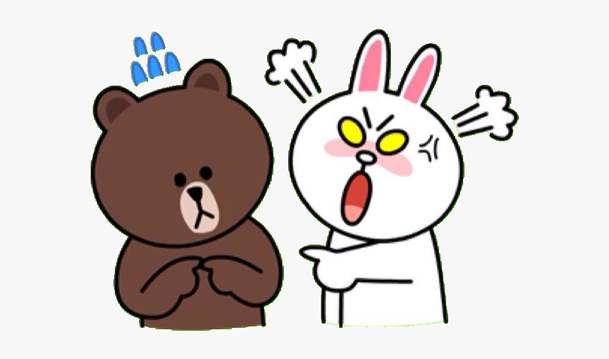 Cony Angry With Brown, HD Png Download, Free Download