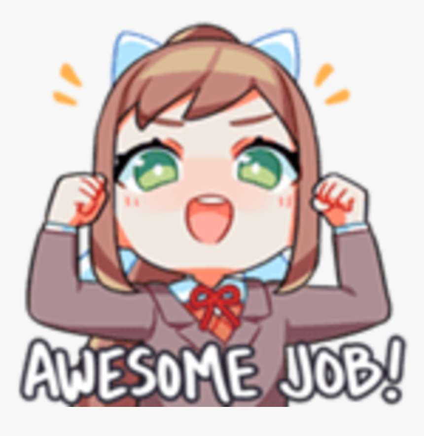 Official Ddlc Stickers, HD Png Download, Free Download