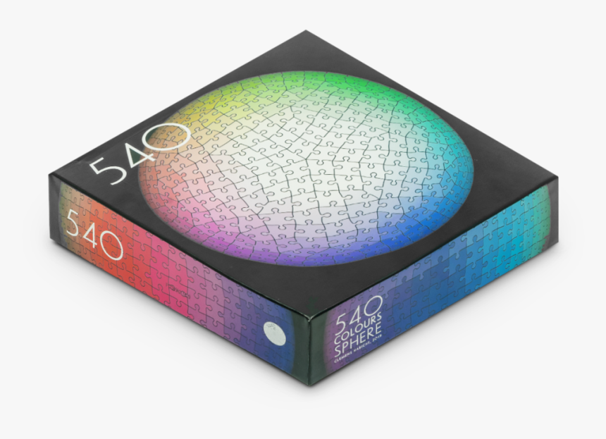 540 Colours 3d Sphere Puzzle By Clemens Habicht - Circle, HD Png Download, Free Download