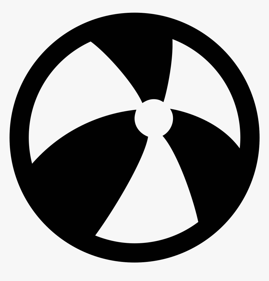 Transparent Beach Balls Png - Beach Ball Glyph Icons, Png Download, Free Download