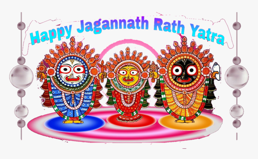 New Year - Happy Jagannath Rath Yatra, HD Png Download, Free Download