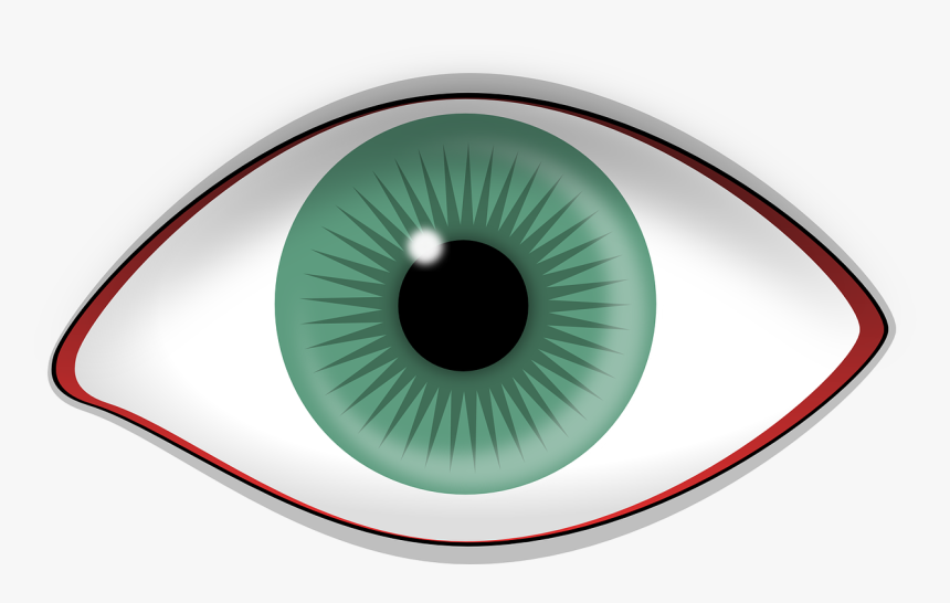 Green Eye Png Eye Green Red Rimmed Iris Pupil Png Image - Lutein And Zeaxanthin For Brain, Transparent Png, Free Download