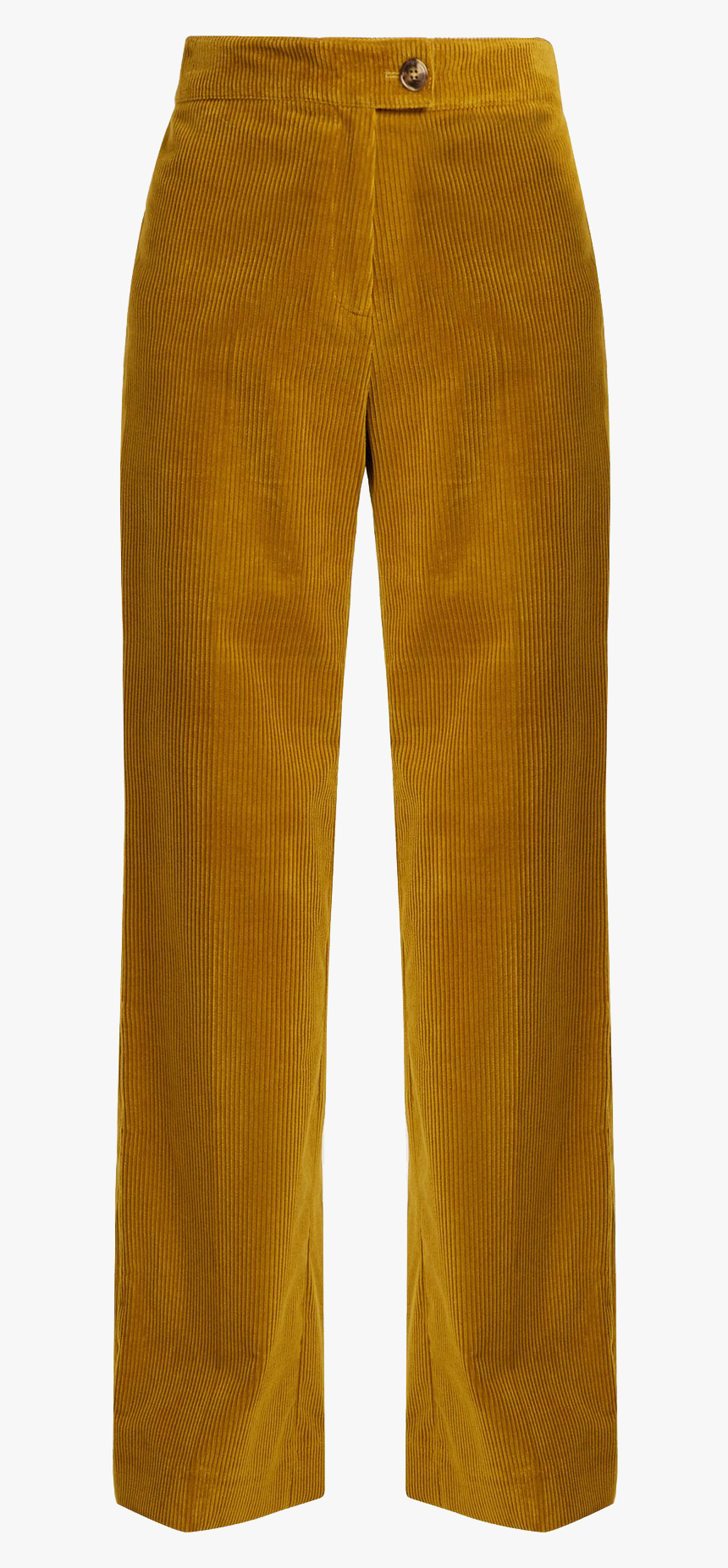 Alexachung High Rise Wide Leg Cotton Corduroy Trousers - Pocket, HD Png Download, Free Download