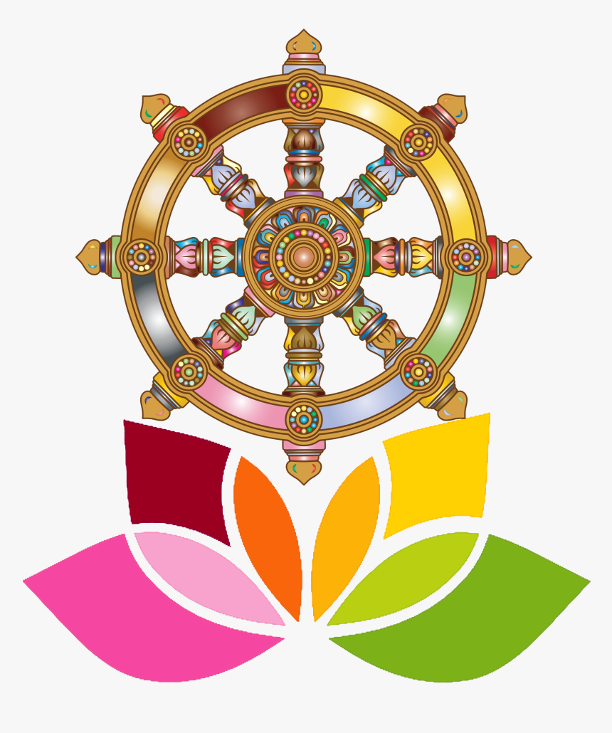 Life Wisdom Humanistic Buddhist Society - Dharma Wheel Buddhist Flag, HD Png Download, Free Download