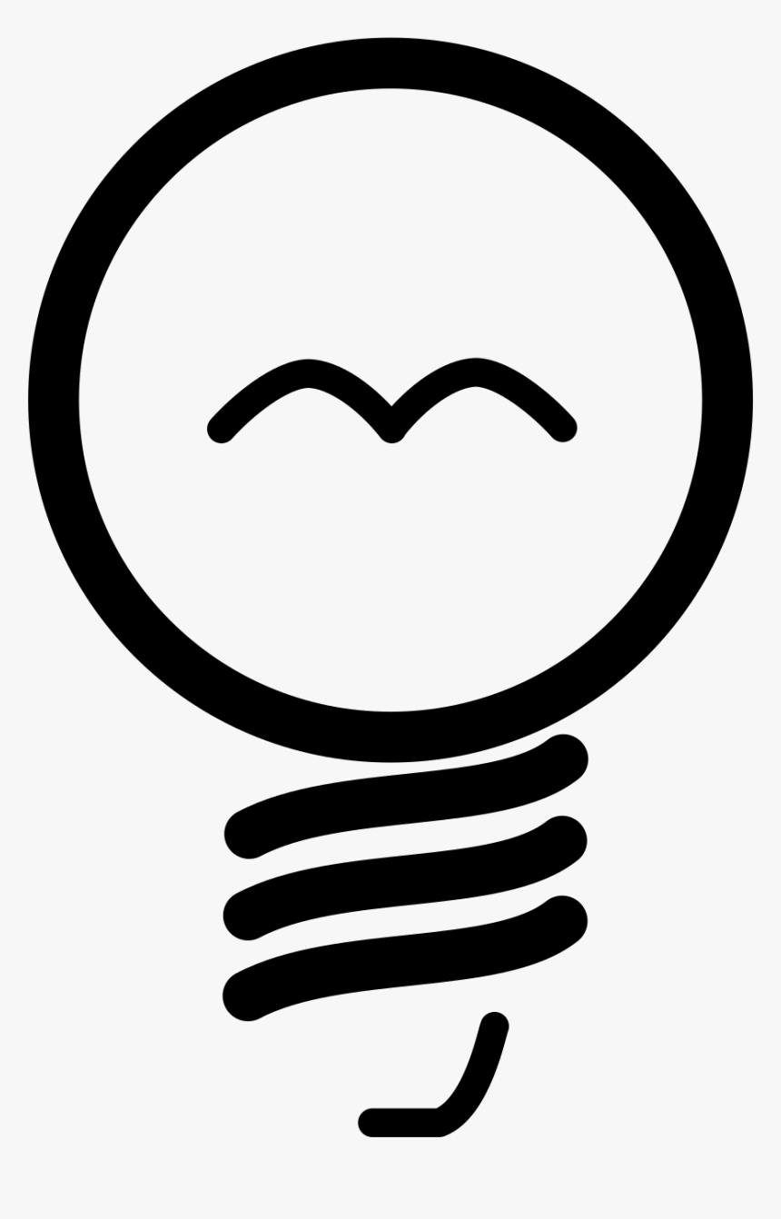 light bulb symbol in word