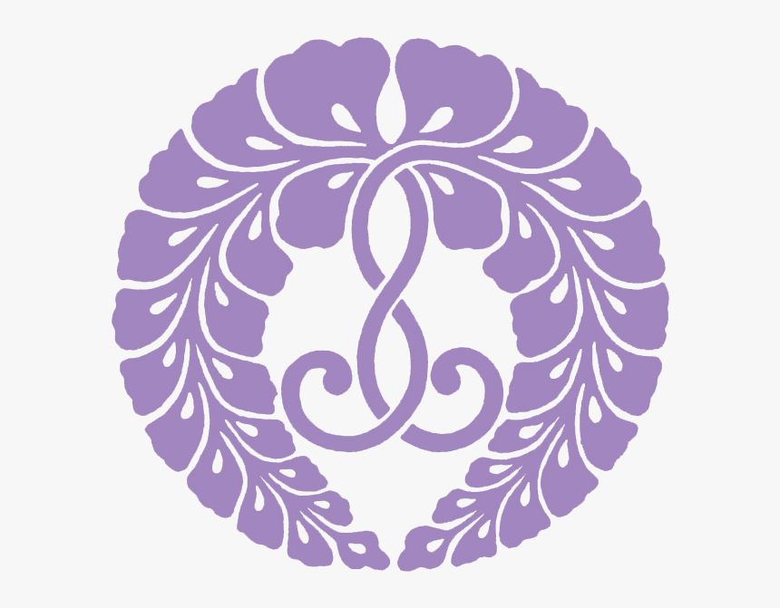 Wisteria Crest - Jodo Shinshu Buddhism Wisteria, HD Png Download, Free Download